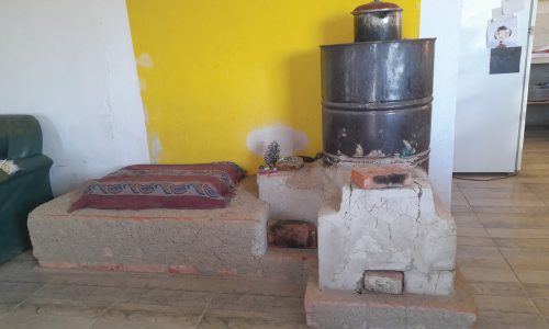Estufas de masa térmica para hogares sin gas por red en Puerto Madryn